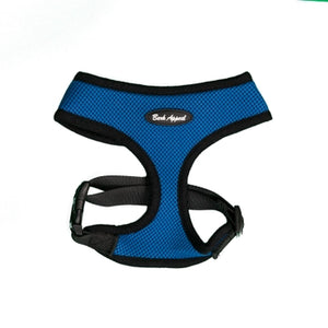 Bark Appeal Breathe EZ Solid Color Pull-Over Harness Blue / XS - Paw Naturals