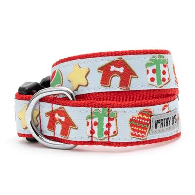 The Worthy Dog Cookies for Santa Paws Collection Collars
