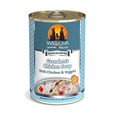 Weruva Classic Canned Dog Food 14oz Grandma's Chicken Soup - Paw Naturals