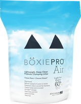 BoxiePro Air Lightweight Deep Clean Probiotic Clumping Litter 6.5 lb bag