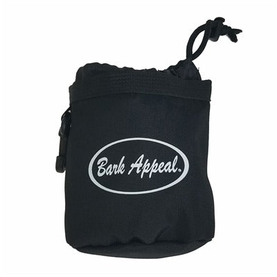 Bark Appeal Travel Treat Pouch Black - Paw Naturals