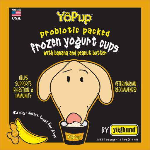 Yoghund Yopup Probiotic-Packed Frozen Yogurt Dog Treat