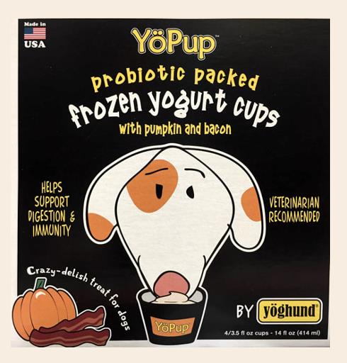 Yoghund Yopup Probiotic-Packed Frozen Yogurt Dog Treat