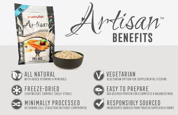 Grandma Lucy's Artisan Pre-Mix Freeze-Dried Dog Food