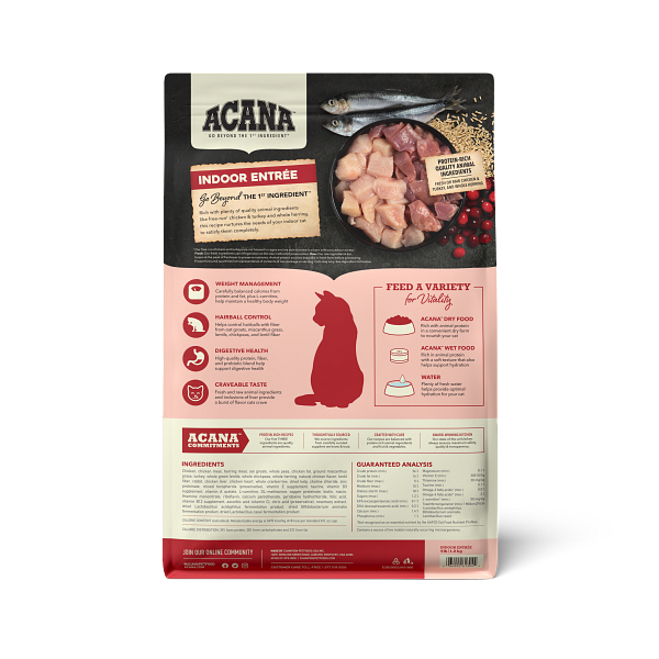 Acana Cat Indoor Entrée Adult Dry Cat Food