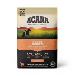 Acana Heritage Puppy & Jr Dry Dog Food 13lb - Paw Naturals