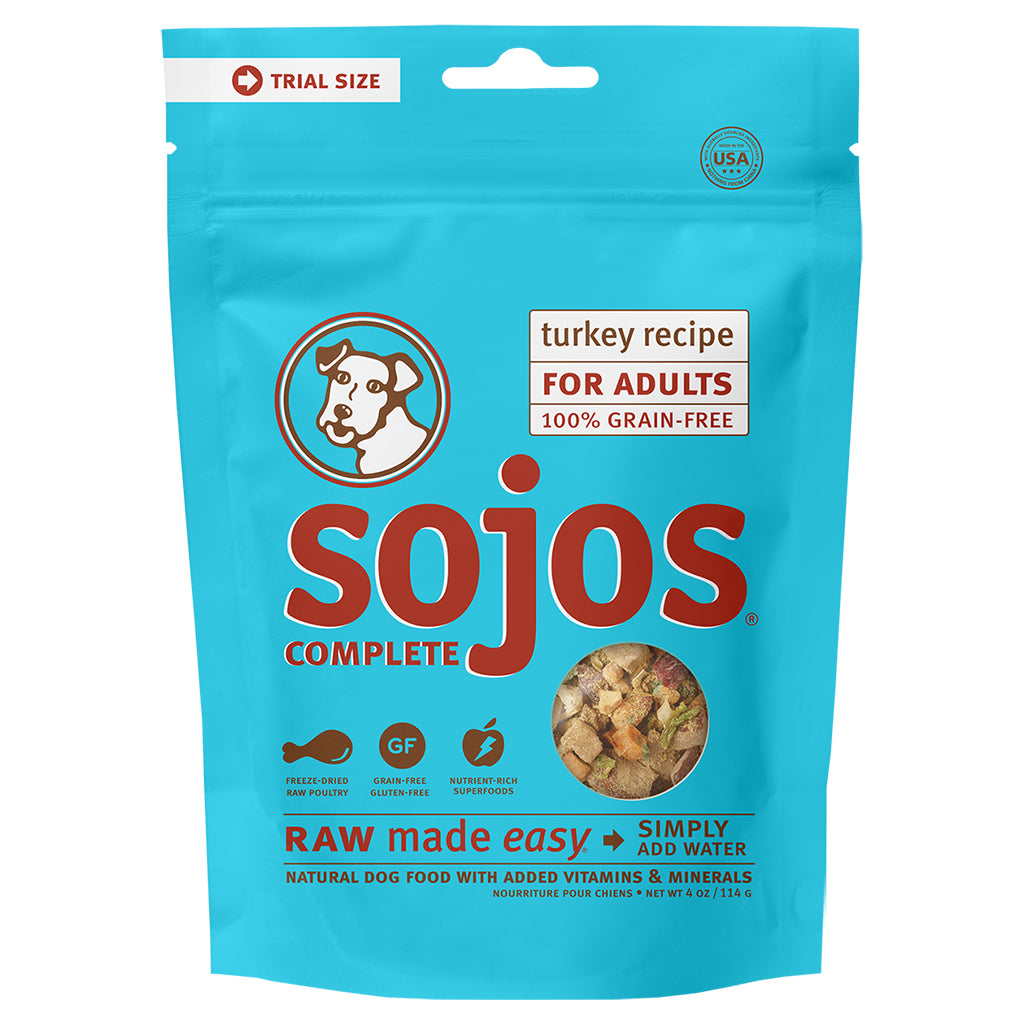 Sojos Complete Turkey Raw Freeze-Dried Dog Food