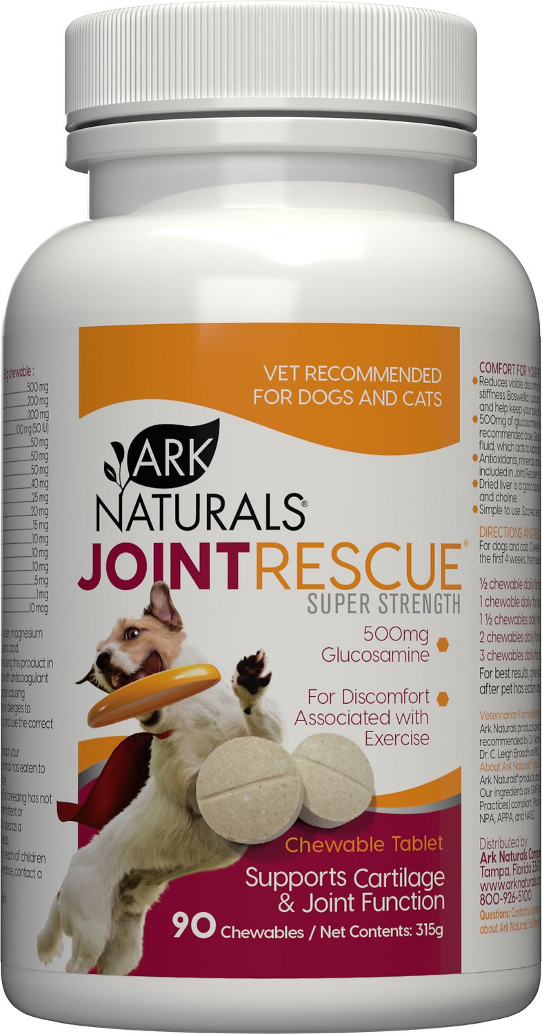 Ark Naturals Joint Rescue Super Strength Chewables Cat & Dog Supplement 90ct