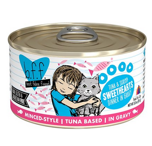 Weruva B.F.F. Canned Cat Food Tuna & Shrimp - Sweethearts / 5.5oz can - Paw Naturals