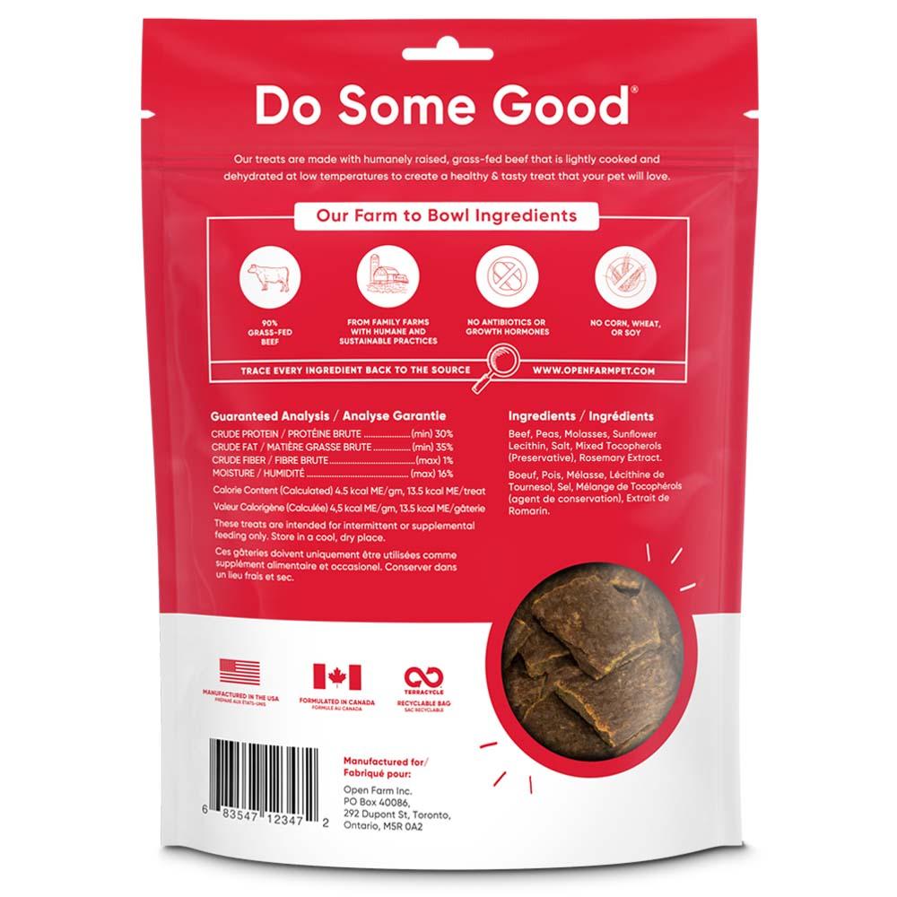 Open Farm Dehydrated Beef Treats 4.5oz - Paw Naturals