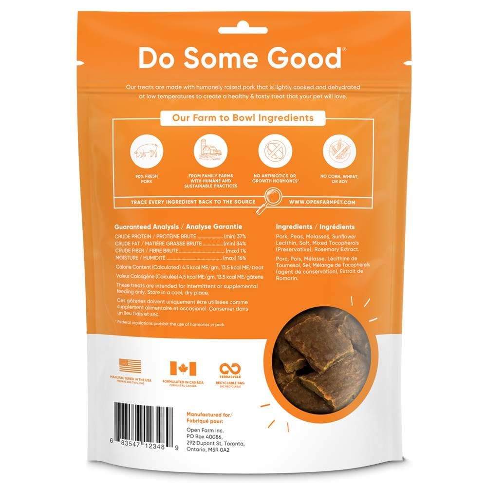 Open Farm Dehydrated Pork Treats 4.5oz