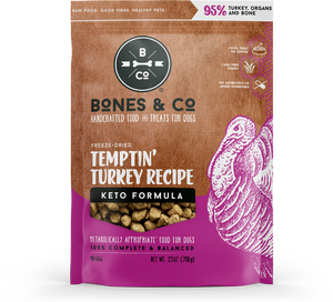 Bones & Co Keto-Approved Freeze-Dried Dog Food