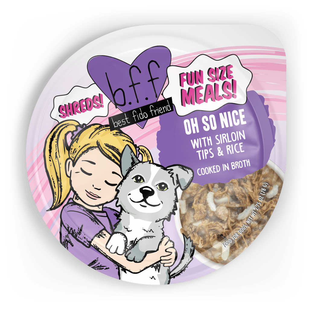 Weruva B.F.F. Fun Sized Meals Canned Dog Food 2.75oz Cup