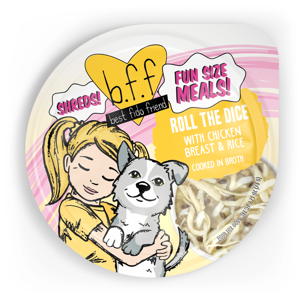 Weruva B.F.F. Fun Sized Meals Canned Dog Food 2.75oz Cup