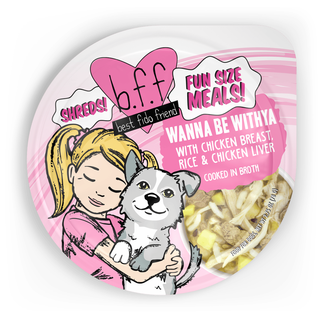 Weruva B.F.F. Fun Sized Meals Canned Dog Food 2.75oz Cup