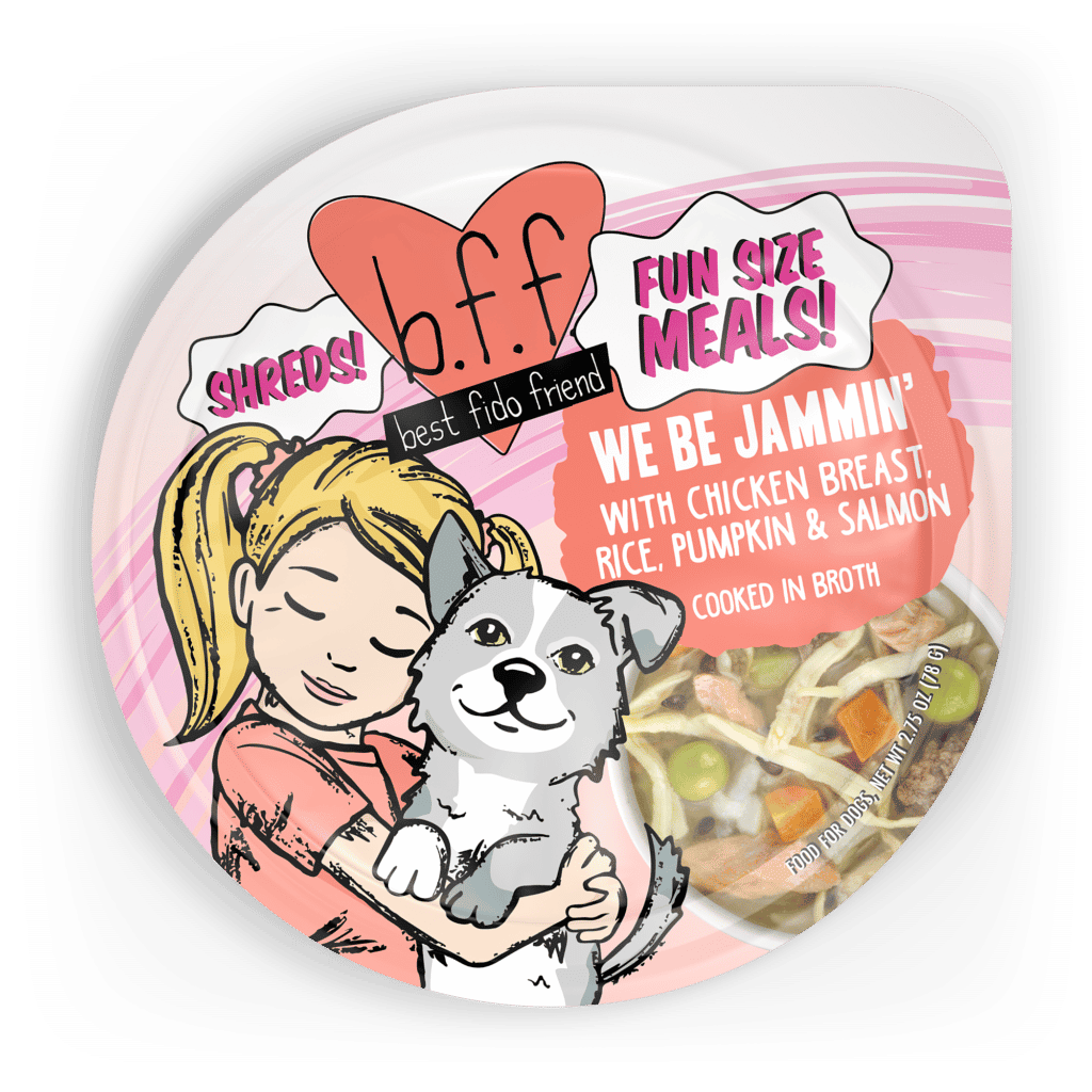 Weruva B.F.F. Fun Sized Meals Canned Dog Food 2.75oz Cup