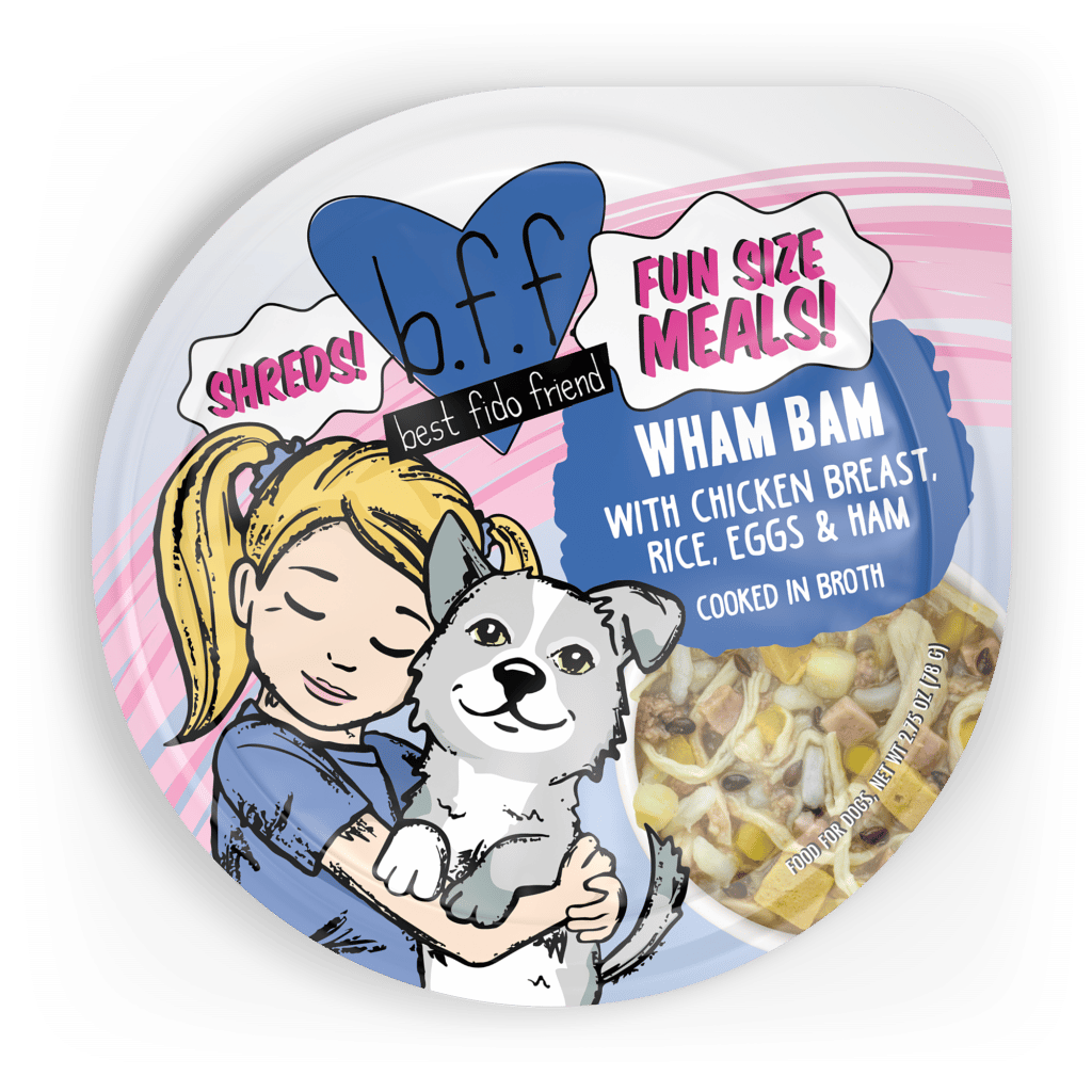 Weruva B.F.F. Fun Sized Meals Canned Dog Food 2.75oz Cup