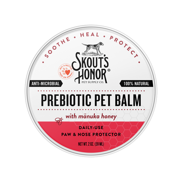 Skout's Honor Prebiotic Pet Balm for Dogs & Cats - Paw Naturals
