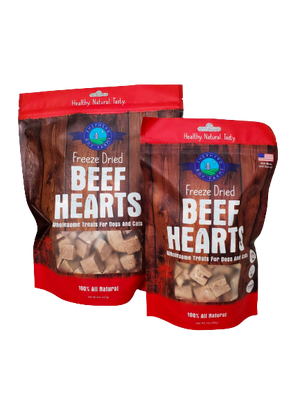 Shepherd Boy Farms Freeze-Dried Beef Heart Treat 3oz - Paw Naturals