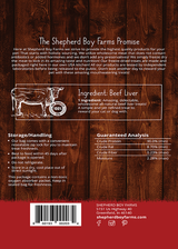 Shepherd Boy Farms Freeze-Dried Beef Liver Treats