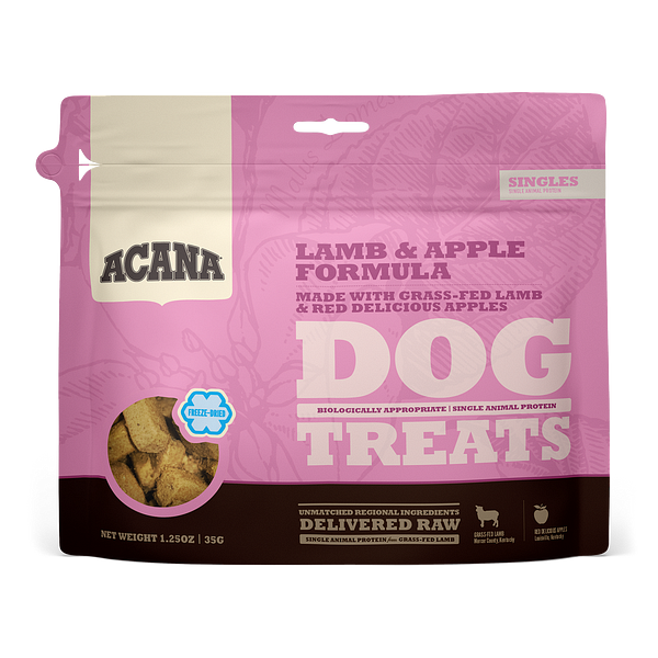 Acana Lamb & Apple Freeze-Dried Dog Treat - Paw Naturals