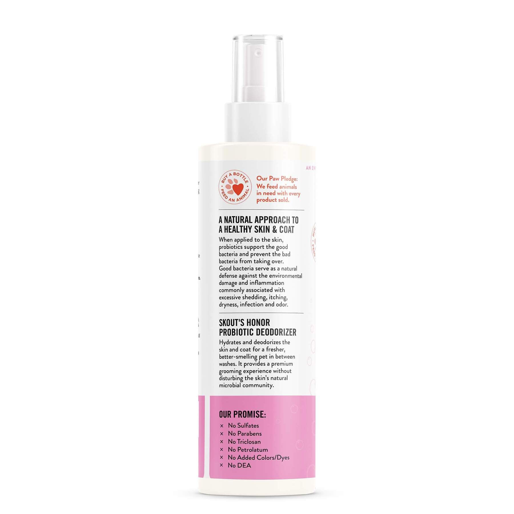 Skout's Honor Probiotic Deodorizing Spray Happy Puppy 8oz - Paw Naturals