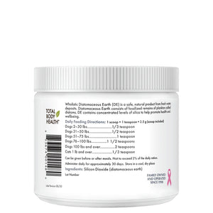 Wholistic Pet Organics Diatomaceous Earth 4.5oz - Paw Naturals