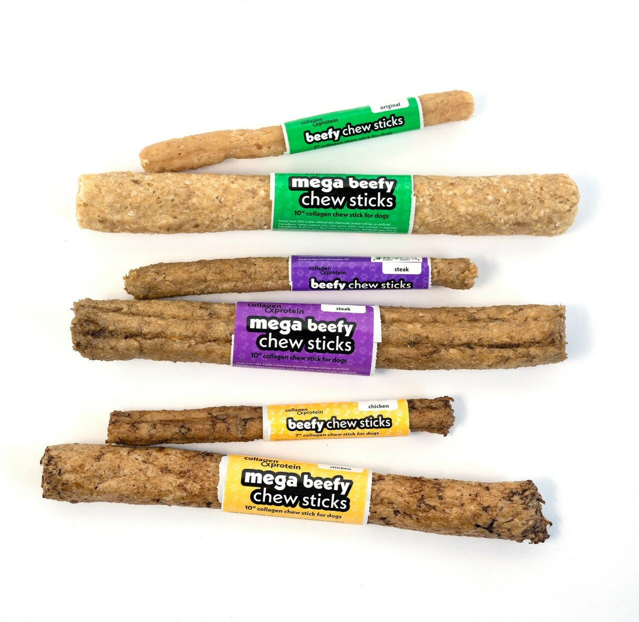 Frankly Pet Beefy Original Chew Sticks – Paw Naturals