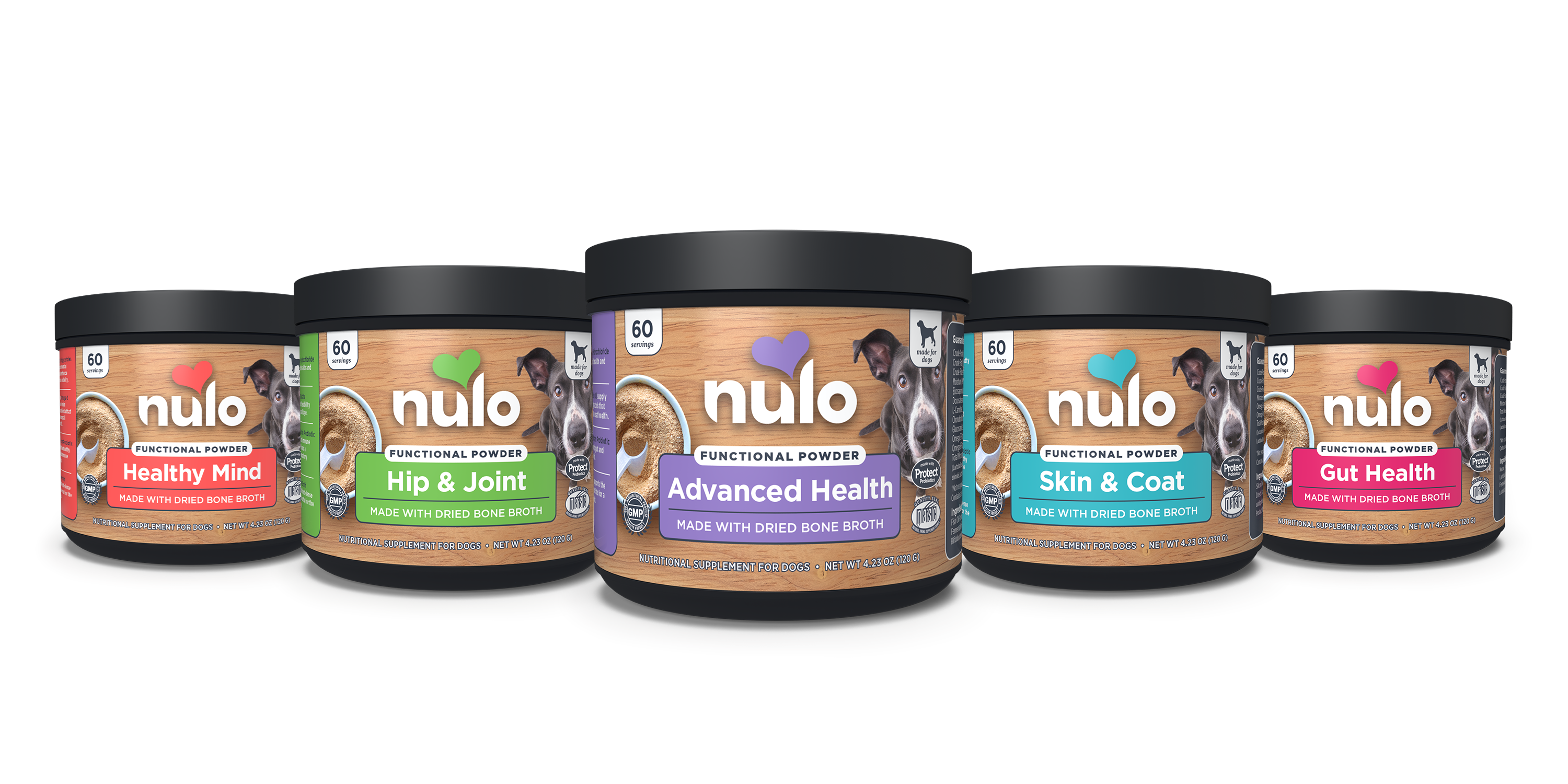 Nulo Functional Powder Supplements for Dogs - Paw Naturals