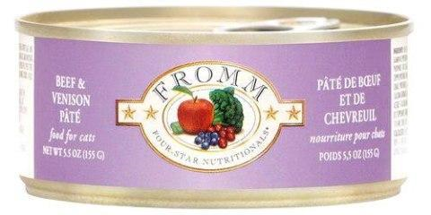 Fromm Beef & Venison Pate 5oz Canned Cat Food - Paw Naturals