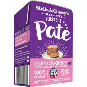 Stella & Chewy's Purrfect Pate Carton 5.5oz Canned Cat Food - Paw Naturals