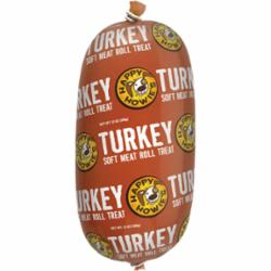 Happy Howie's Soft Roll Meat Dog Treat 7oz / Turkey - Paw Naturals