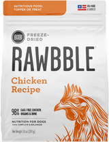 Bixbi Rawbble Raw Freeze-Dried Chicken Dog Food