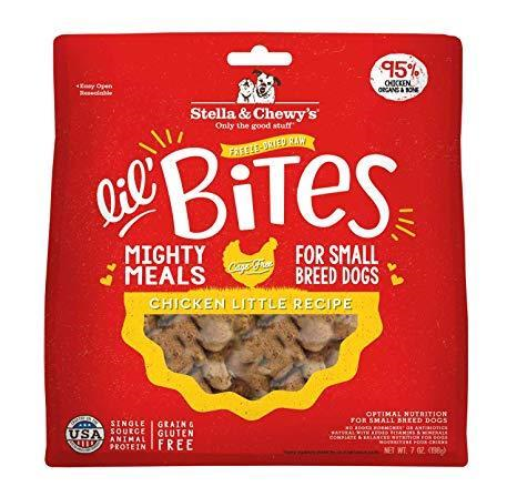 Stella & Chewy's Lil Bites Raw Freeze-Dried Dog Food 7oz