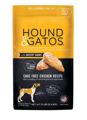 Hound & Gato Cage-Free Chicken & Ancient Grain Dry Dog Food