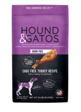 Hound & Gatos Grain-Free Cage Free Turkey Recipe Dry Dog Food