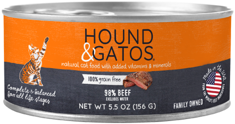 Hound & Gatos Canned Cat Food