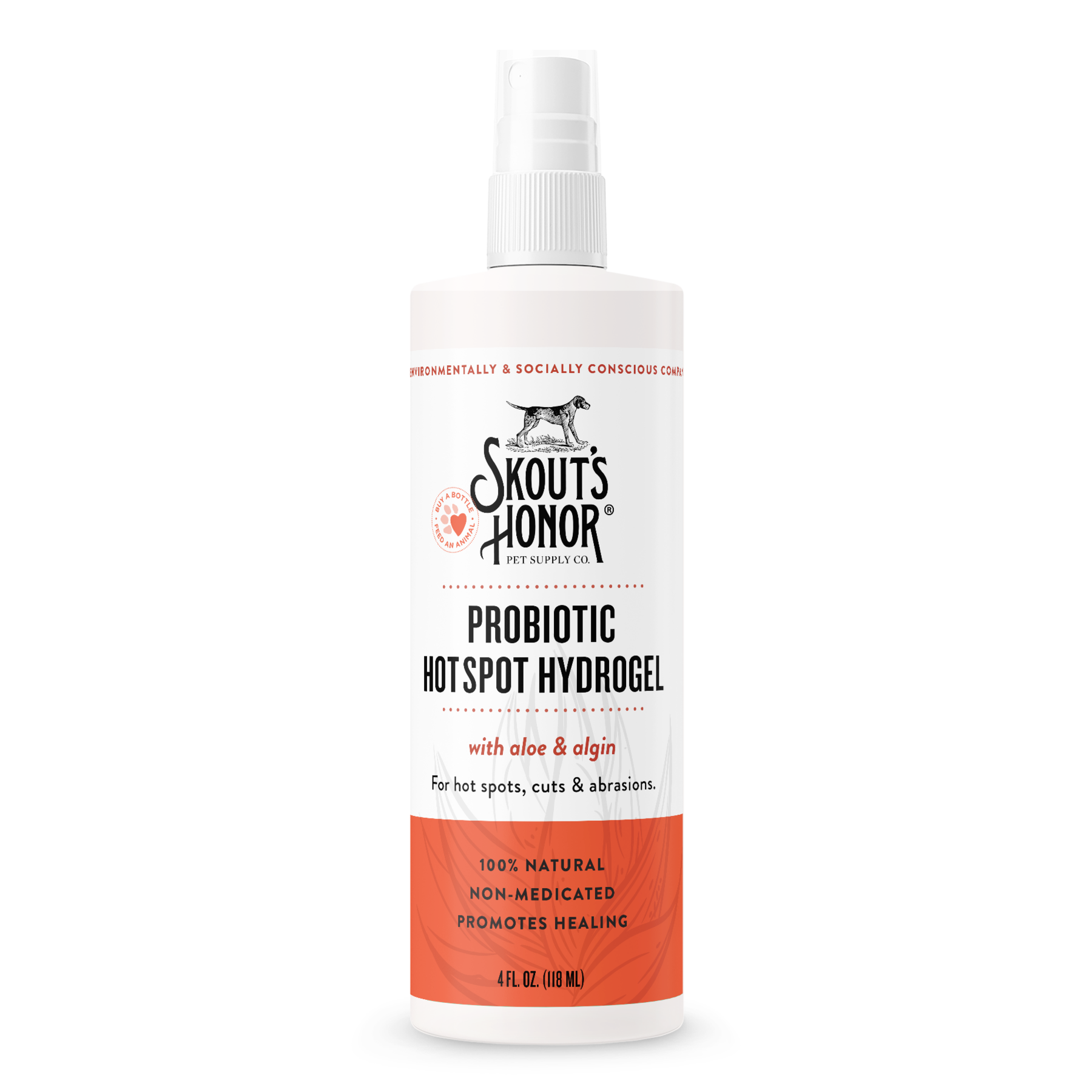 Skout's Honor Probiotic Hot Spot Hydrogel For Dogs & Cats 4oz - Paw Naturals
