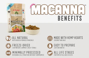 Grandma Lucy's Macanna Turkey Freeze-Dried Dog Food - Paw Naturals
