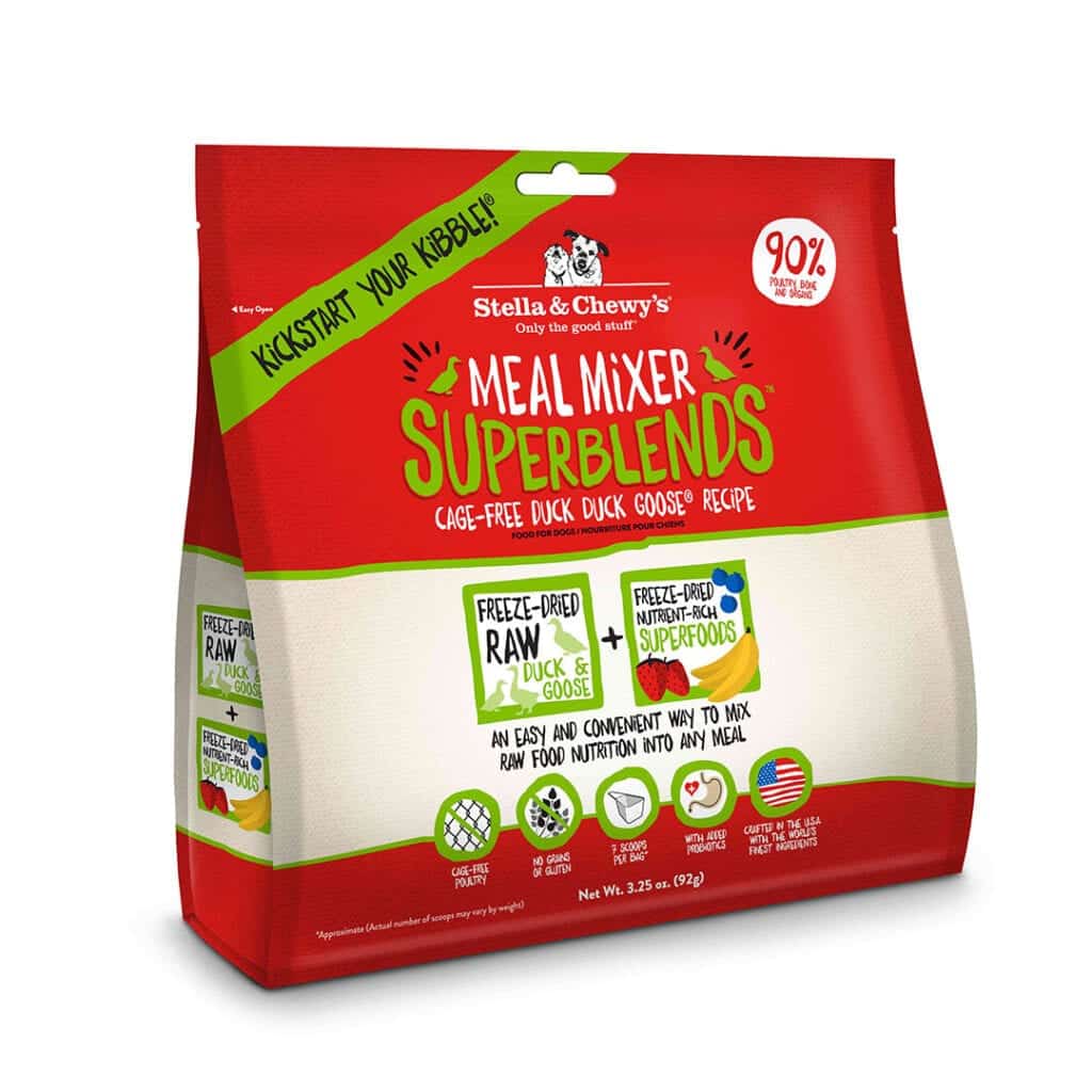 Stella & Chewy's Freeze-Dried Meal Mixers Superblends for Dogs