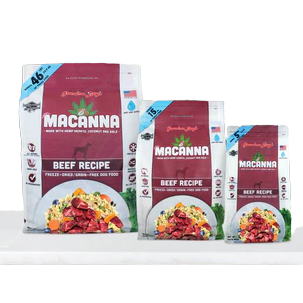 Grandma Lucy's Macanna Beef Freeze-Dried Dog Food