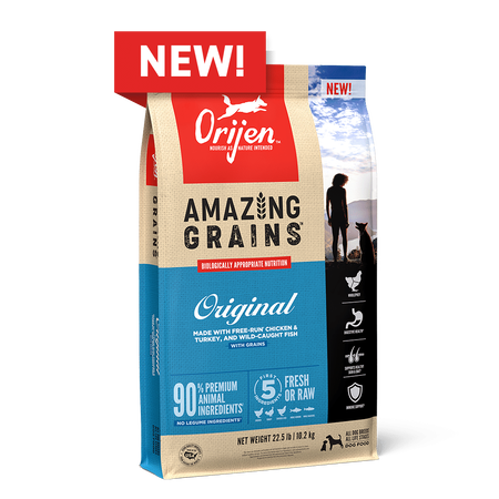 Orijen Amazing Grains Original Dry Dog Food