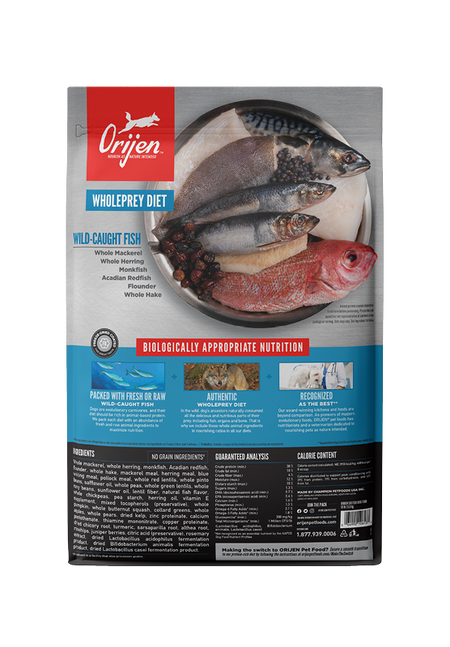 Orijen 6 Fish Dry Dog Food