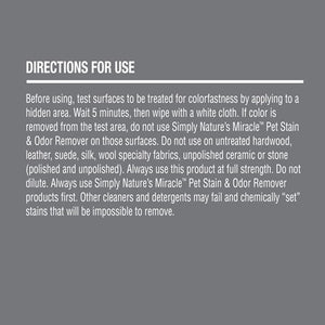 Simply Nature's Miracle Pet Stain & Odor Remover - Paw Naturals