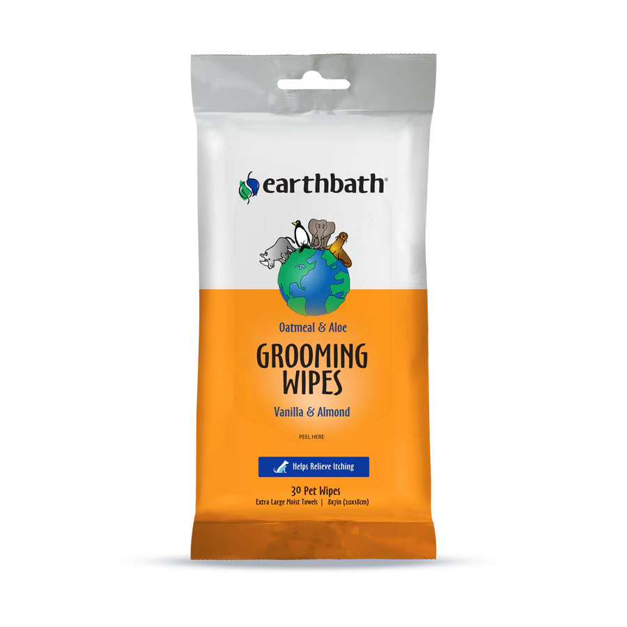 Earthbath Oatmeal & Vanilla Grooming Wipes
