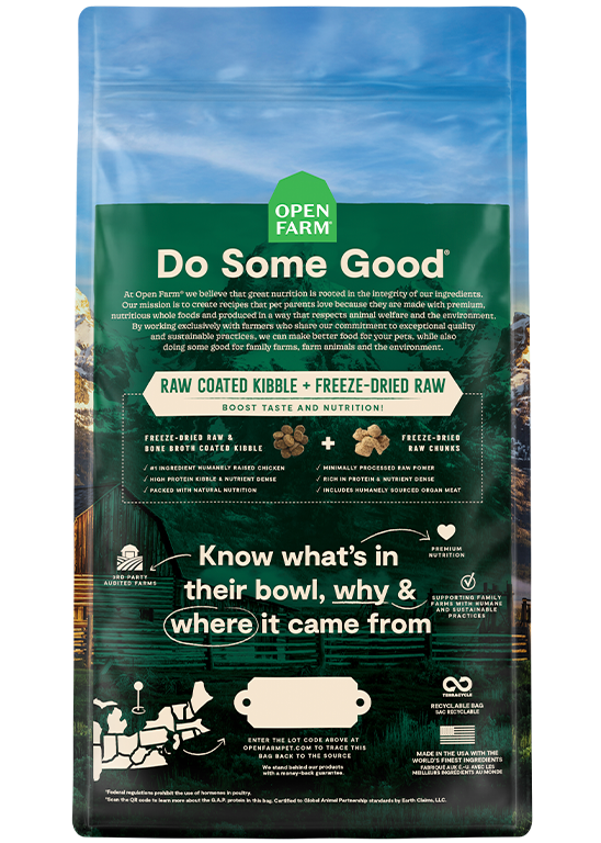 Open Farm Cat RawMix Grain-Free Open Prairie Dry Cat Food