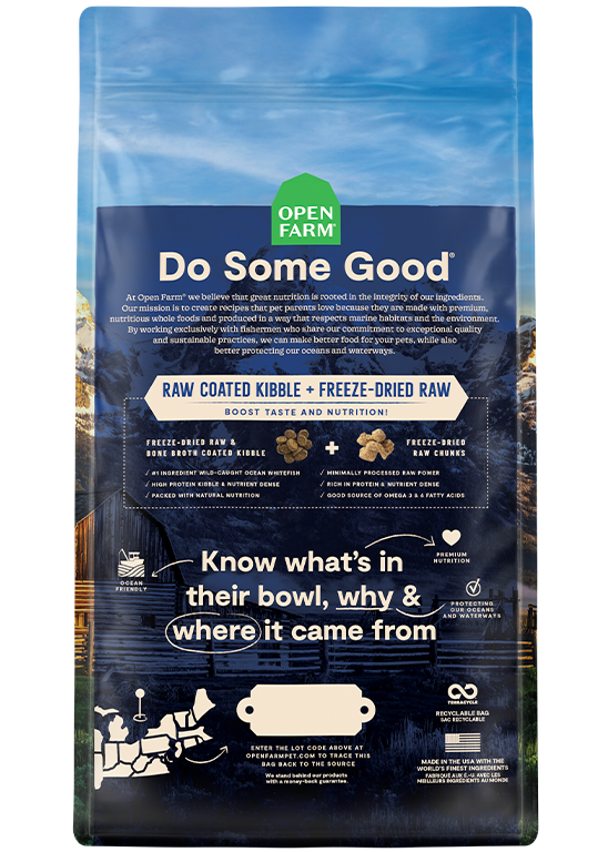 Open Farm Cat RawMix Grain-Free Wild Ocean Dry Cat Food