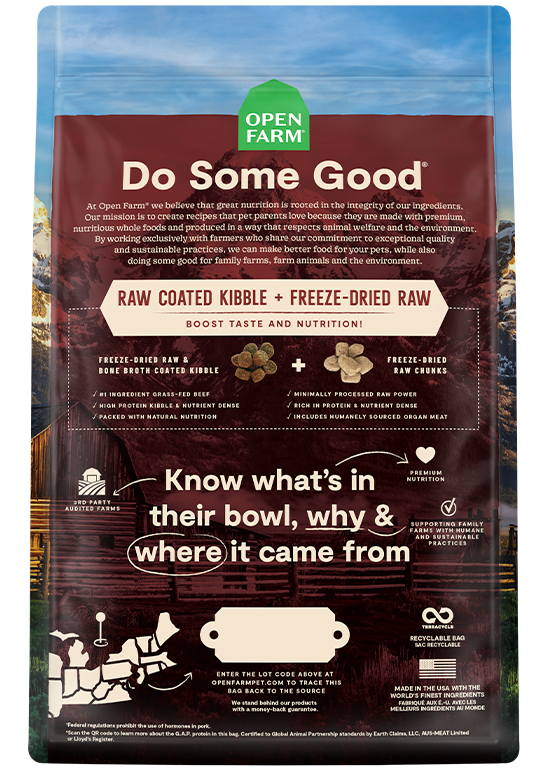 Open Farm RawMix Ancient Grains Front Range Dry Dog Food