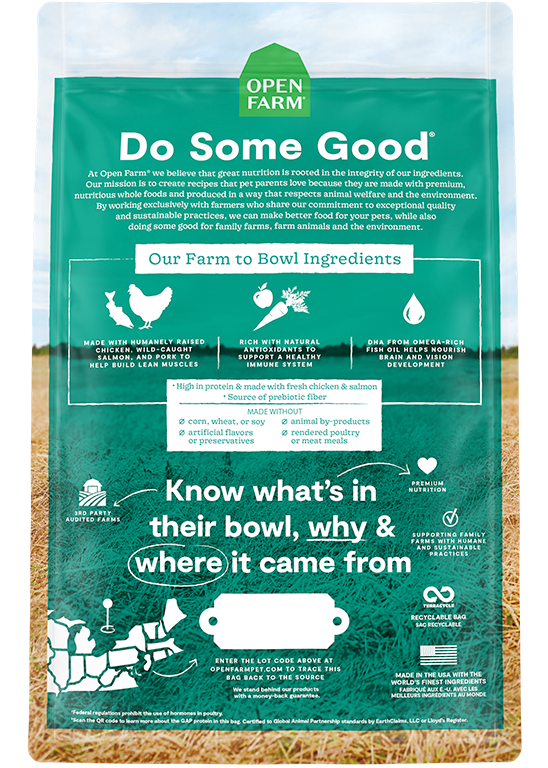 Open Farm Grain-Free Puppy Recipe Dry Dog Food