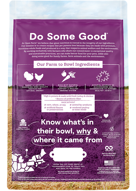 Open Farm Grain-Free Senior Recipe Dry Dog Food